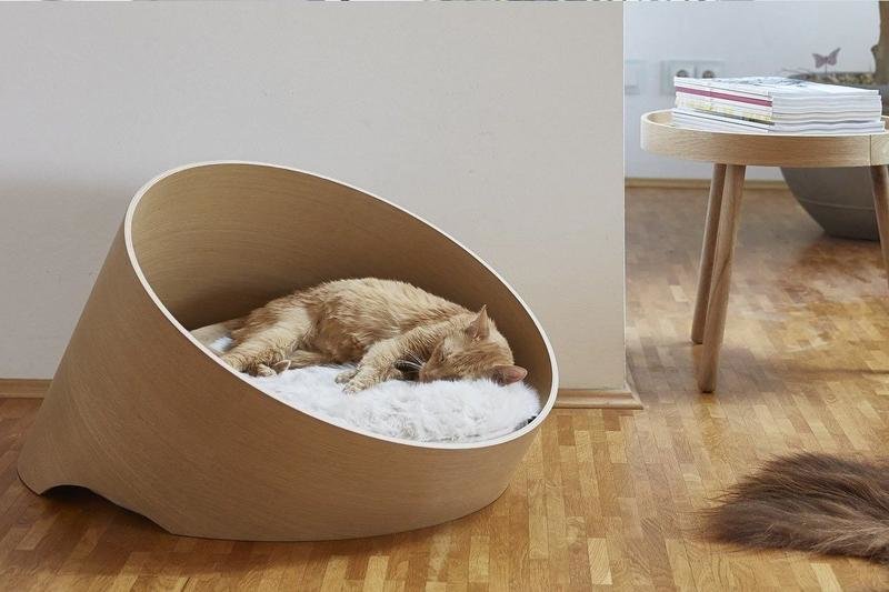 This cat furniture range is totally adorable and features modern luxury while being super comfortable for every kitty