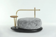 03 This brass backrest brings ultimate elegance and chic