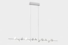 04 This is a pendant lamp that comprises one single branches with lights