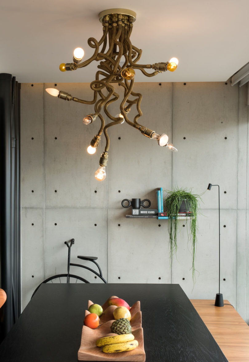 Look at this gorgeous upcycled chandelier created right for the space