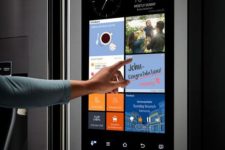 08 a smart fridge will help you keep an eye on food, information about it, calories and much other stuff