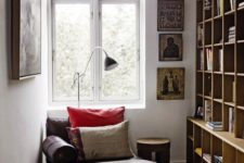 09 a task floor lamp and a window is a great idea to fill your nook with light