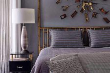 15 grey to lavender bedroom with darker metals is totally gender neutral and fits both men and women
