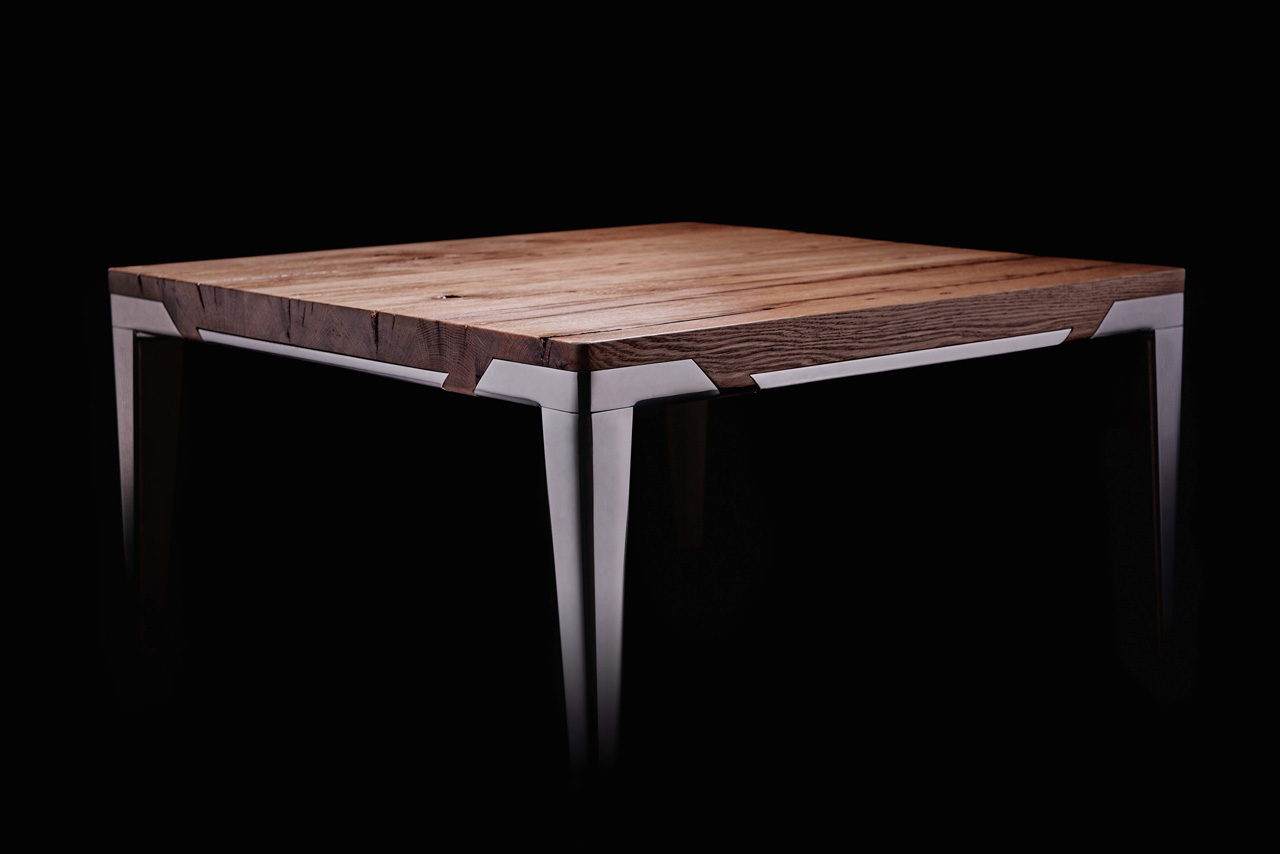 Each table is unique as wood has always different looks and patterns