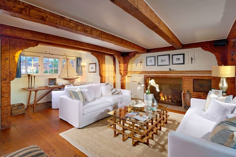 Fireplaces are provided throughout the property to make it cozy and welcoming