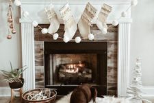 09 neutral Christmas decor is always a win-win idea, it doesn’t make your space feel smaller and reminds of snowy locations
