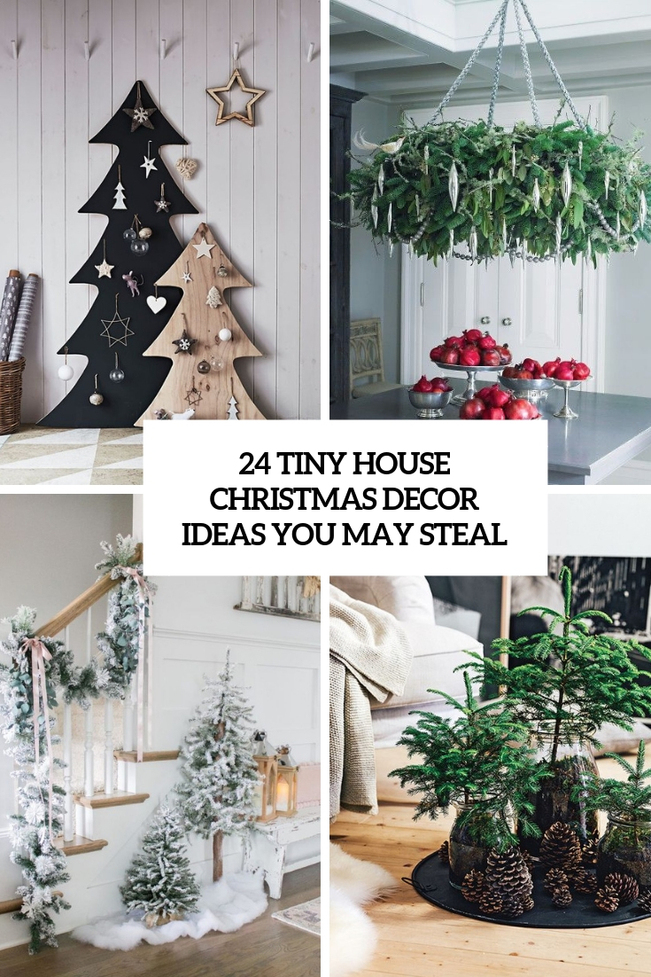 24 Tiny House Christmas Decor Ideas You May Steal