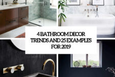 4 bathroom decor trends and 25 examples for 2019 cover
