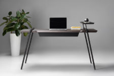 01 DUOO is a modern and sophisticated writing desk, which inspires you working and creating