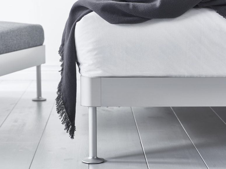 The bed design is based on the Delaktig seating collection, which was created last year