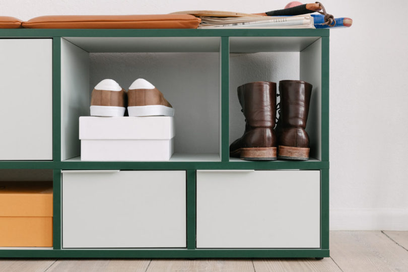 Feel a furniture designer and make a cool shelving unit for your own space