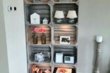 06 a whitewashed Knagglig box storage unit is a comfy idea for many interior styles