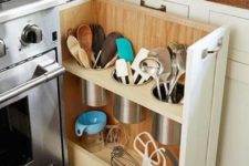concealed kitchen storage should be used the right way