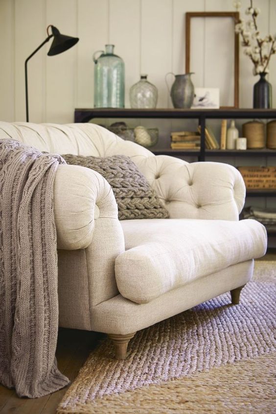 such a big and comfy chair will not only make a statement but will also become a cool reading nook base