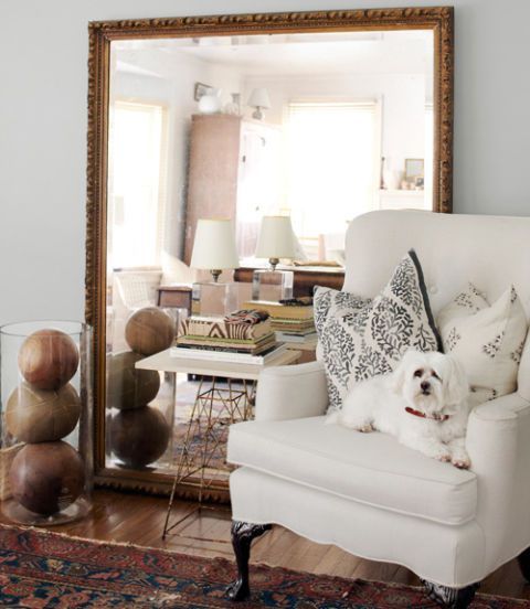 choose a frame according to your interior style or just add a sophisticated touch using vintage items