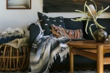 24 tribal textiles and rugs are amazing for sprucing up a neutral living room