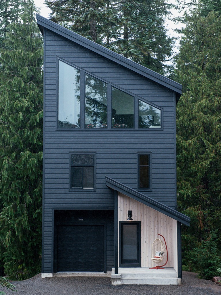 This Alpine Noir chalet was done with an influence of Dutch homes as the owners lived there for several years