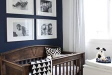 16 a vintage-inspired wooden crib is a chic statement for a nursery and will fit any gender
