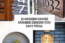 25 modern house number designs you may steal cover