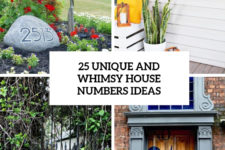 25 unique and whimsy house numbers ideas cover