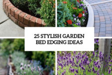 25 stylish garden bed edging ideas cover