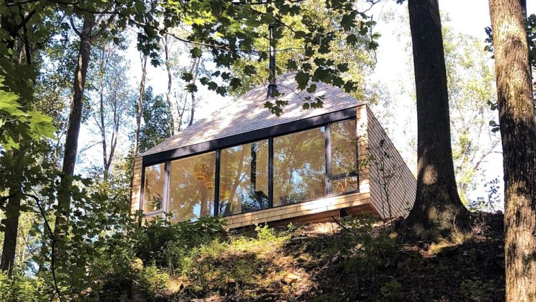 The Hut: An Off-Grid Cabin In The Forest