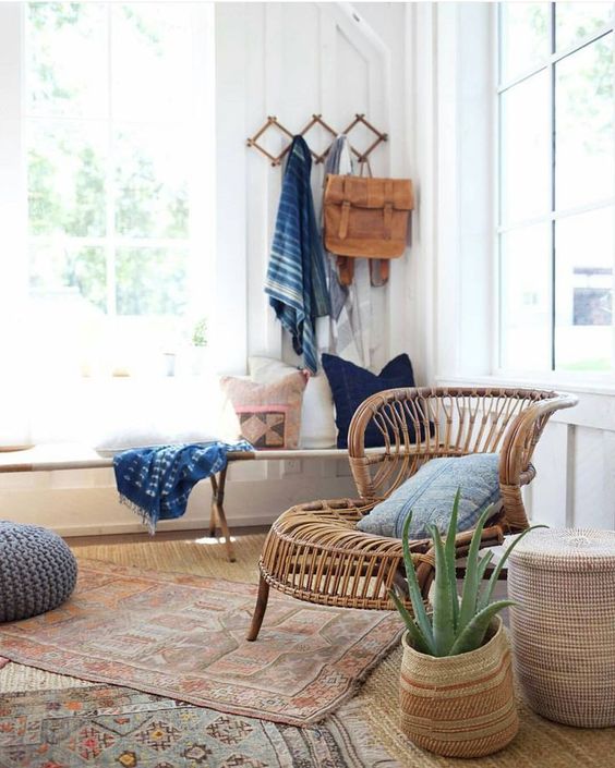 boho layered rugs are a popular decor idea for every boho space, rock different looks and colors