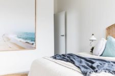 beach-inspired bedroom design in neutral colors