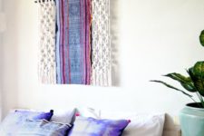 05 macrame hangings are very popular for boho decor, you may create one yourself