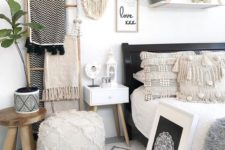 10 keep the textiles neutral and monochromatic playing with textures – adding tassels and fringe to the textiles and all over