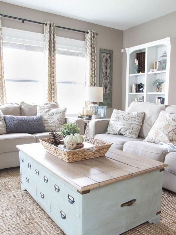incorporate storage spaces everywhere you can - don't forget usual items like coffee tables