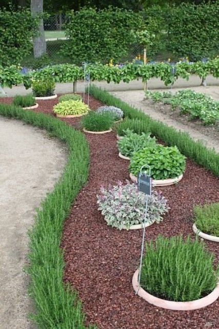 Bold greenery garden edging is always a stylsh idea   it's natural and greenery matches most of landscaping styles