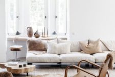 24 layer up neutrals using an analogous color scheme, it’s a fresh and cool idea