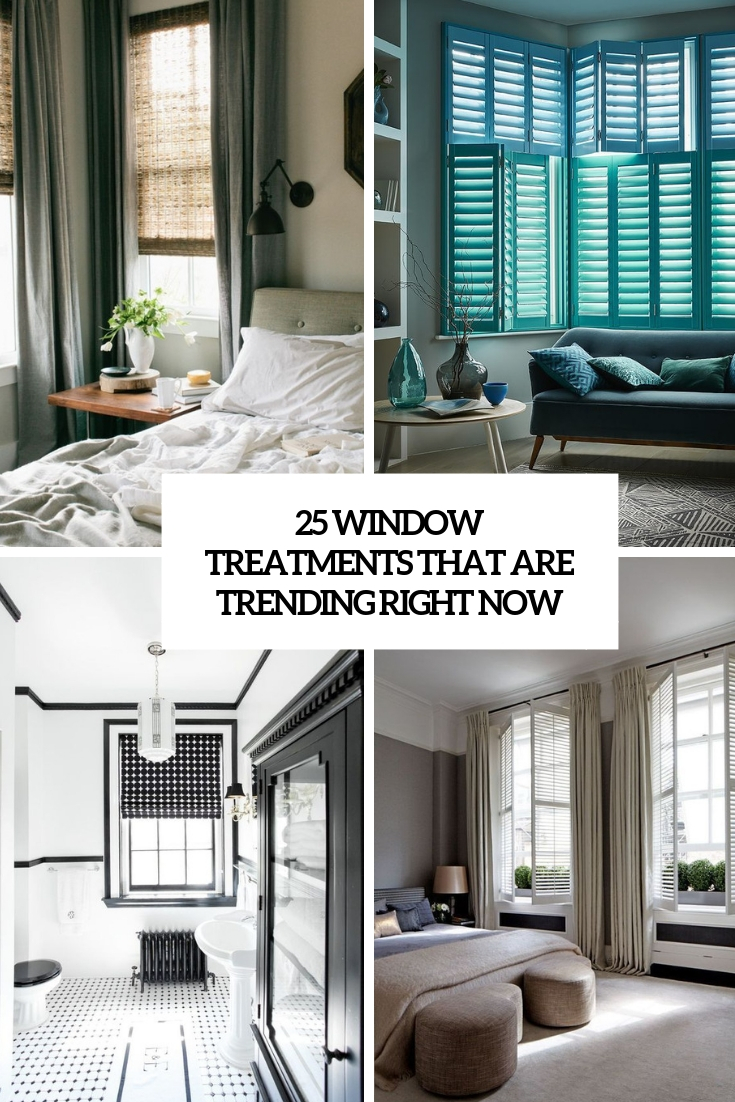 window treatments that are trending right now