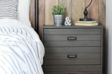 19 an IKEA Rast dresser hacked with grey paint, planks and vintage handles for an industrial meets rustic bedroom