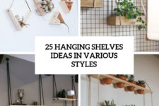25 hanging shelves ideas in various styles cover