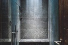 18 soothing shades of LEDs will make your shower feel very comforting and very inviting
