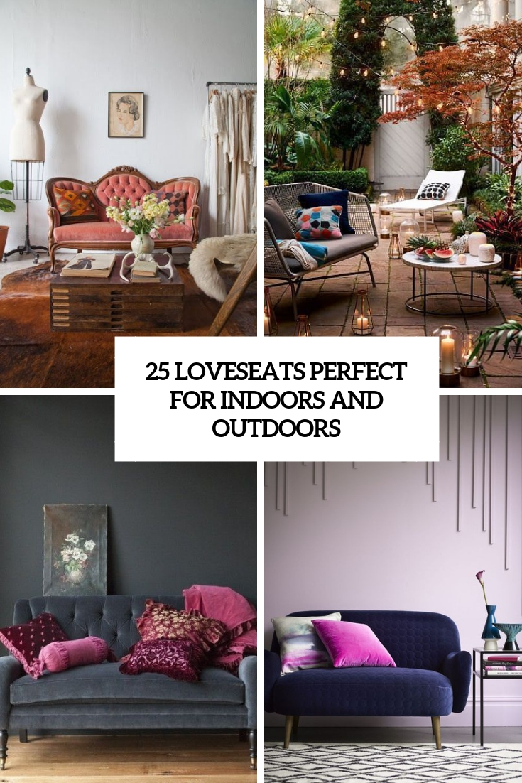 loveseats perfect for indoors and outdoors