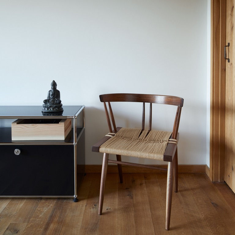Some furniture was made particularly for this home and some was brought from Japan