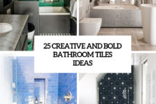 25 creative and bold bathroom tiles ideas cover