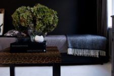 26 an elegant IKEA Lack coffee table done with animal print contact paper – such prints are on top