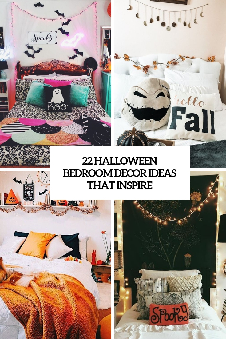 22 Halloween Bedroom Décor Ideas That Inspire