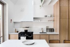 kitchen designed in neutral tones