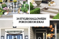 34 stylish halloween porch decor ideas cover