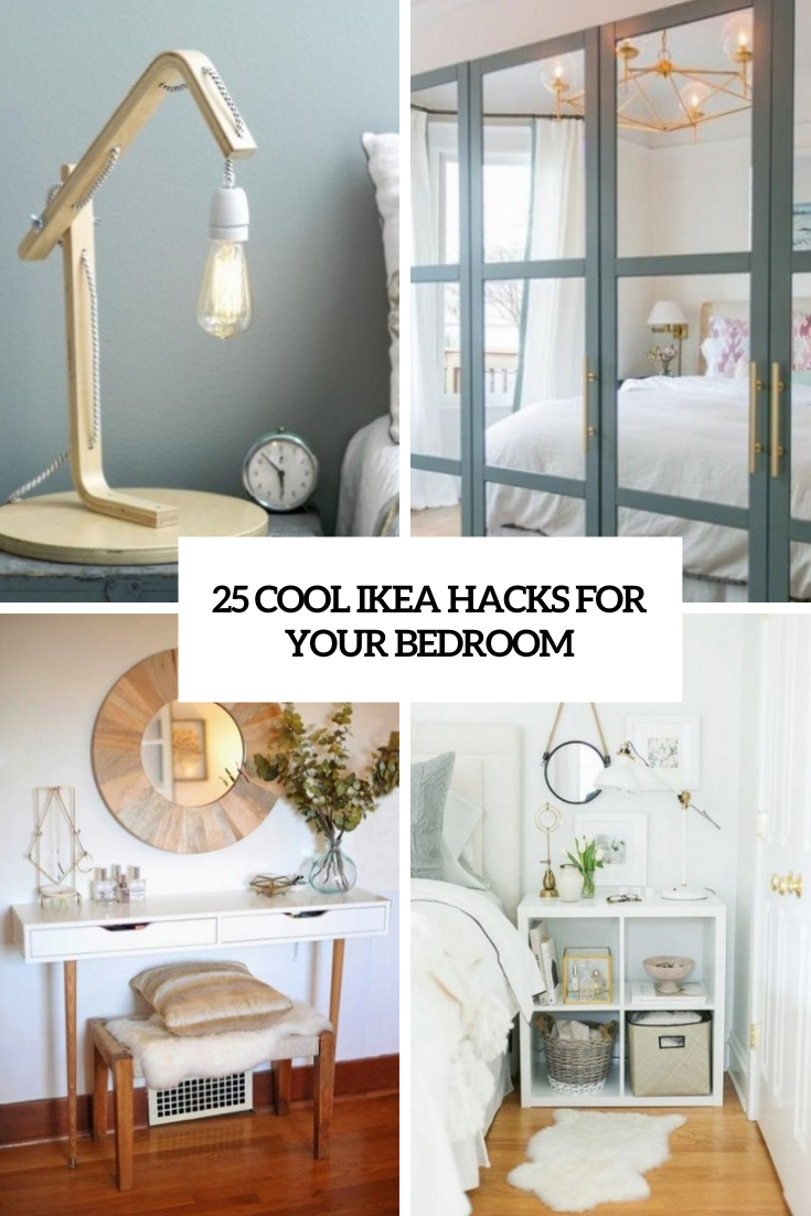 cool ikea hacks for your bedroom
