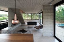 an open minimalist living space