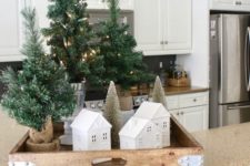 small tabletop christmas trees are perfect to create christmas displays anywhere