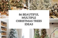 86 beautiful multiple christmas trees ideas cover