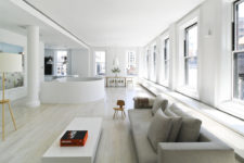 01 This spacious light-filled loft was designed with the help of the owner who even created some furniture and artworks