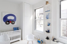14 Another kid’s room is spruced up with blue touches